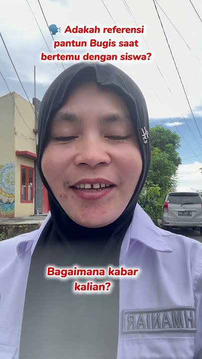 Referensi Pantun Bugis Saat Bertemu Siswa di Kelas #bugis #lucu #pantun
