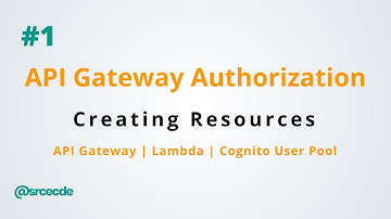 Creating Resources - Amazon API Gateway Authorization p1