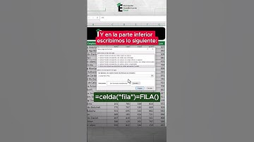 Subraya las celdas automáticamente en Excel ✅#excel #exceltips #formacionacademicaexcel