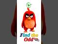 Find The Odd One?! 🤔 | Angry Birds #brainrot #Shorts #angrybirds