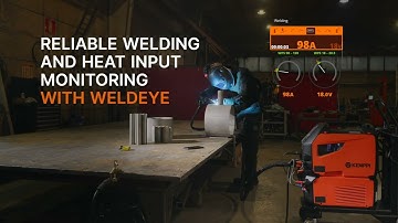 Manage welding heat input with WeldEye