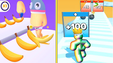 Crushy Fingers Asmr Vs Tall Man all levels gameplay walkthrough Android ios