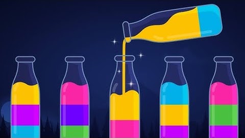 water colour sort puzzle level 102 😱 walkthrough gameplay 😱🎮🎯_ Android Gameplay 🎯🎮😱