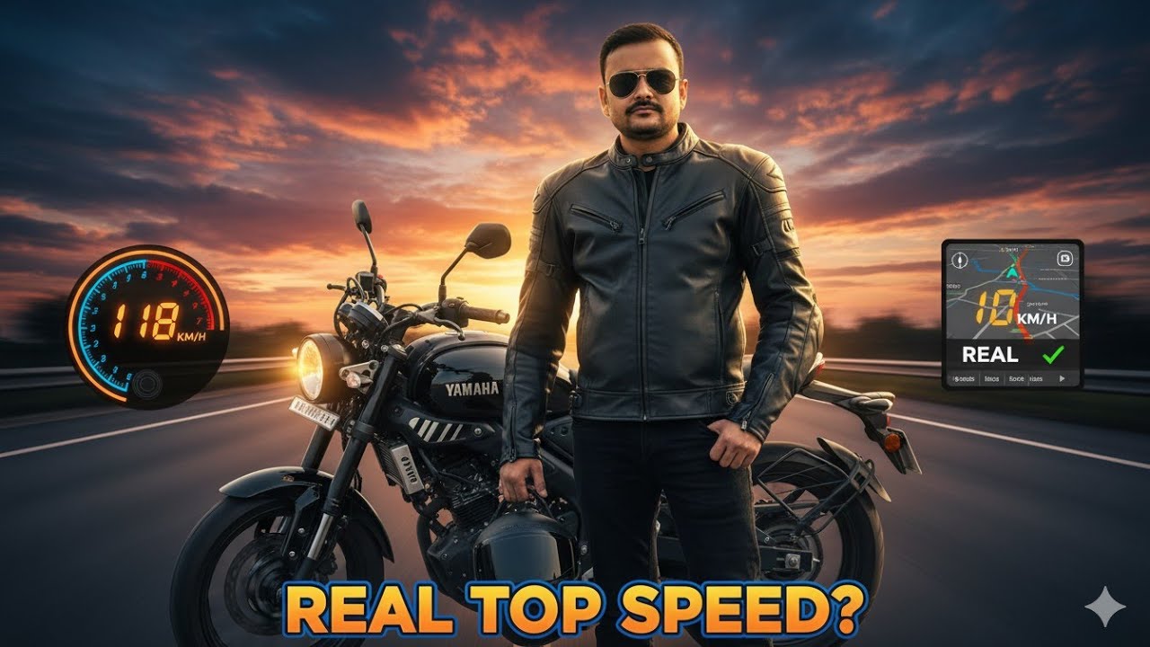 155 Real Yamaha XSR 155 REAL Top Speed Test | GPS vs Speedometer Truth Revealed ...