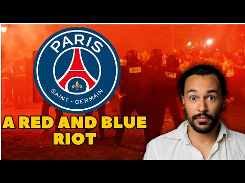 PSG fans cause mayhem in Paris