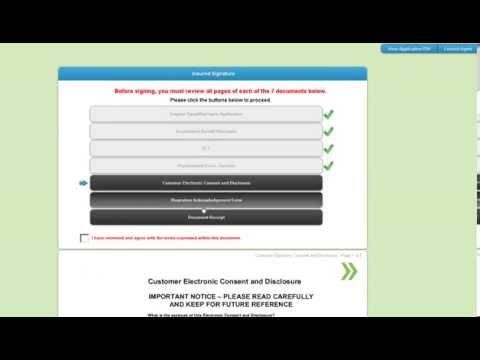 Sagicor Life Insurance Electronic Signature Process