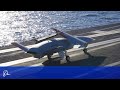 Testing MQ-25 Aboard an Aircraft Carrier