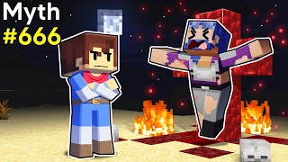 Testing Minecraft's Most SCARY MYTHS on my Friends!