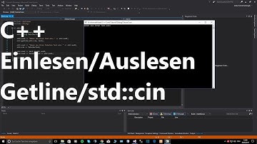 #1 C++ für Anfänger 2017 Text Einlesen und Ausgeben (Unterschied zwischen getline und cin)