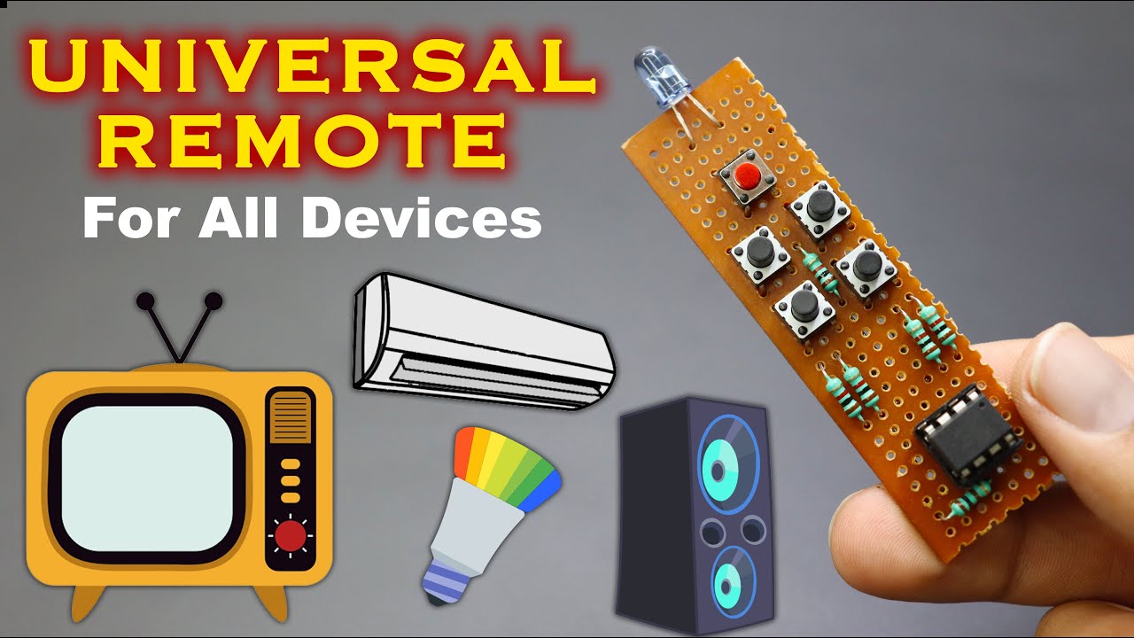 Simple wireless Remote control switch using TSOP 1738, IR Receiver Remote  control 