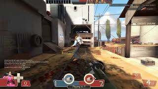 TF2: When a cheater spinbot all time.