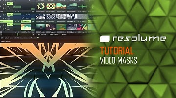 Resolume Arena & Avenue (Tutorial): Video Masks