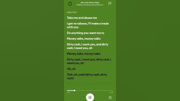 Thumbnail of Dirty Cash(Money talks)- PAWSA, The Adventure Of Stievie V #lyrics #spotifyclone #songlyrics