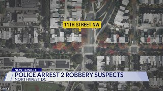 Police arrest 2 robbery suspects