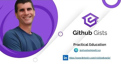 Getting Started with Github Gists