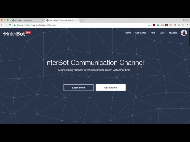 Gupshup's Inter bot communication channel demo with Microsoft services