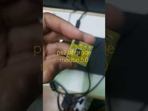 ps2 upgrade modbo 5.0 to play game from hdd. pendrive.disc