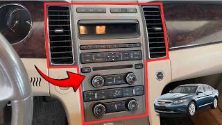 How To Remove / Replace Center Console Panel On A 2010-2012 Ford Taurus