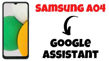 Samsung A04 Google Assistant Setting || Enable/ON Google Assistant