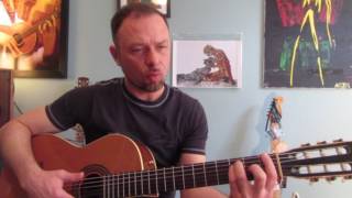 Accord de Fa, F chord on guitar