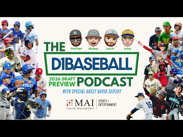 2026 MLB Draft Preview with David Seifert