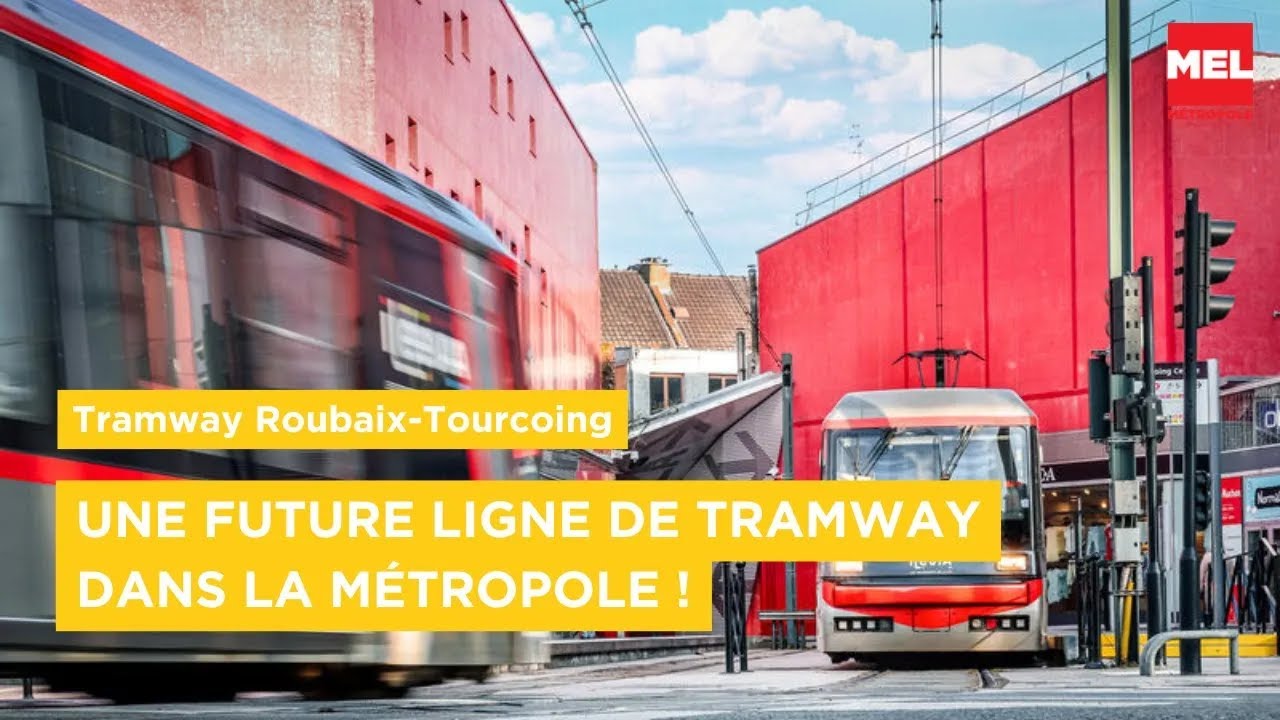 Tramway Roubaix - Tourcoing : parcourez le tracé