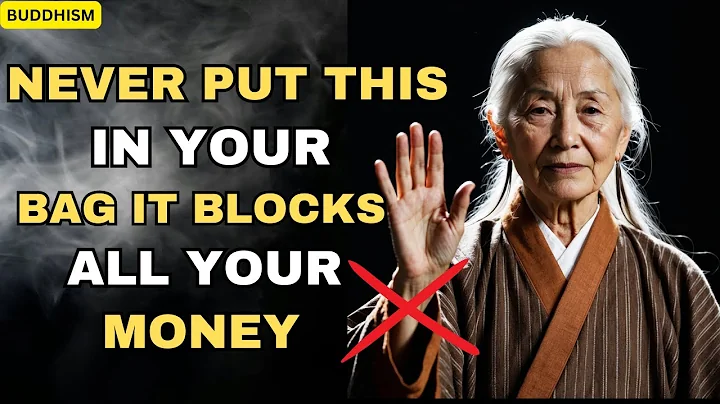 CAREFUL! ⚠️DON'T LEAVE THIS IN YOUR BAG IT BLOCKS MONEY AND ABUNDANCE | ZEN BUDDHISM