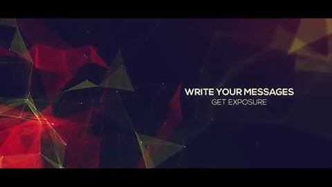 Plexus Abstract Titles | After Efects Project Files