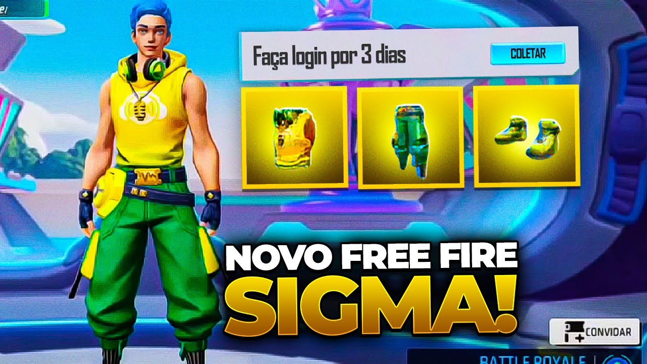 Novo Jogo que parece com Free Fire - Como Baixar o Novo Jogo Sigma LINK  DIRETO MEDIAFIRE 😱❣️ 