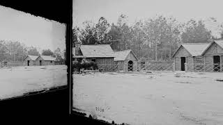 Officer&#39;s Quarters, Camp of 50th NY Engineers, Petersburg VA 1864 (silent, still image)