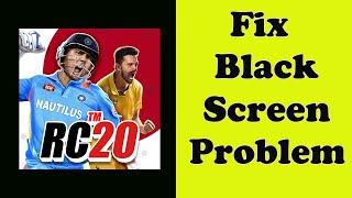 How to Fix Real Cricket 3D App Black Screen Error Problem Solve in Android & Ios screenshot 5
