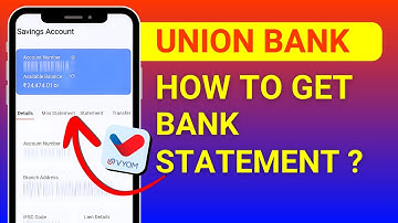 Union Bank Statement Download - How to Download Statement from Vyom App?