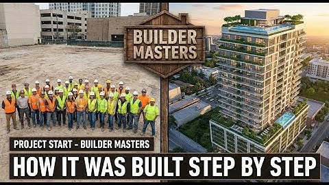 Man Builds Stunning Residential Building From ZERO to FINISH | Full Mega Project