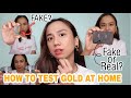 HOW TO TEST GOLD AT HOME | MAGNET TEST, ACID TEST & VINEGAR TEST