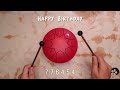 Happy birt.ay  steel tongue drum music 6inch 8note