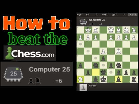 How to beat Master level (AI) in chess 