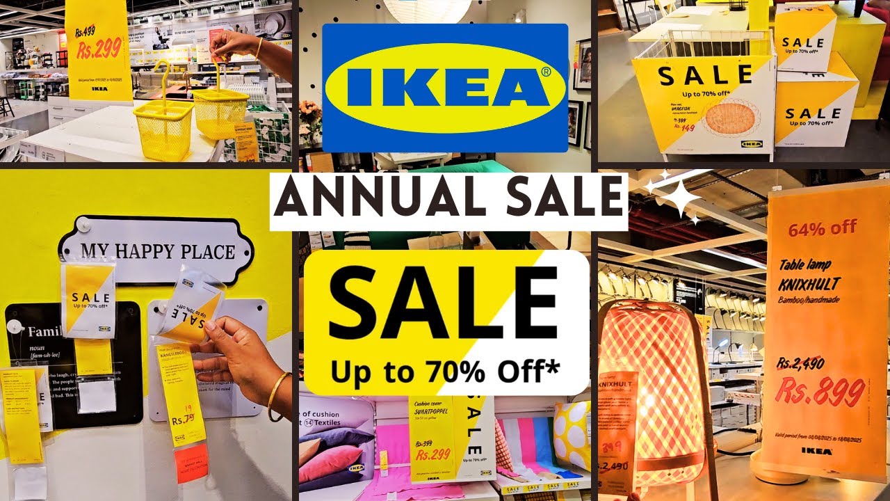 IKEA's Biggest Sale of 2025 is Now Live !!