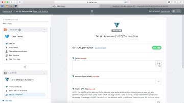 Arweave + Zapier Tutorial: Tweet Archiver