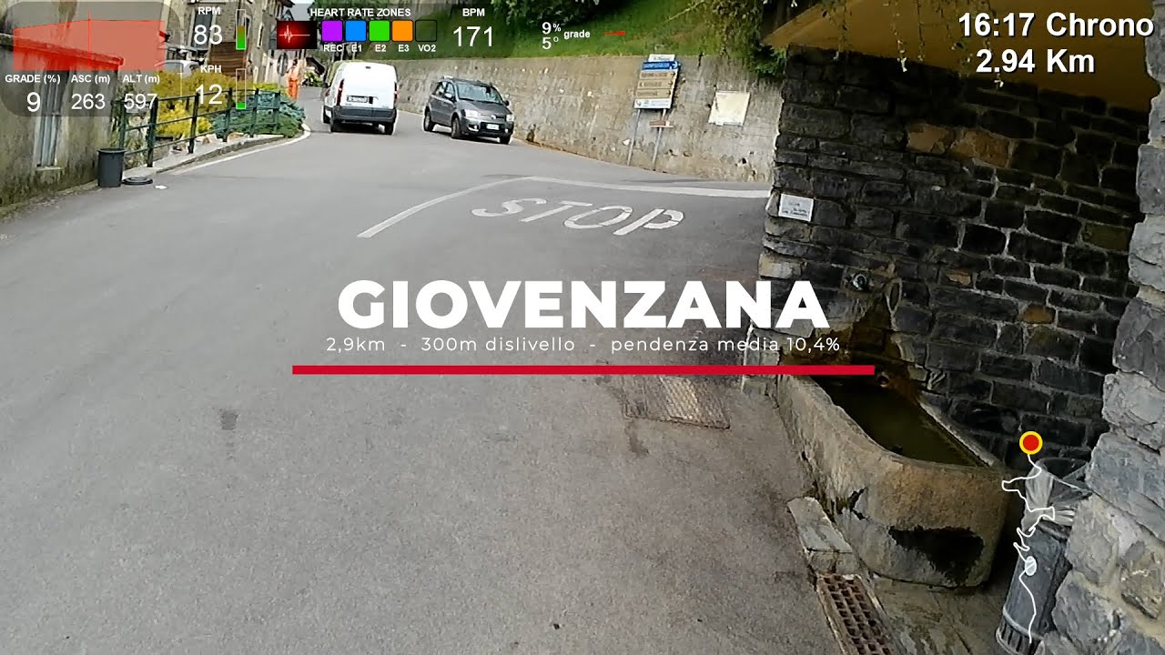 Giovenzana | Salite integrali