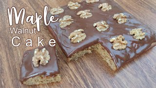 Maple WALNUT Cake Maple WALNUT Cake