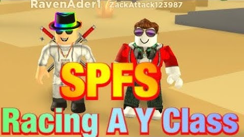 RACING A Y CLASS WITH MY OVERPOWERED SPEED IN SUPER POWER FIGHTING SIMULATOR!!