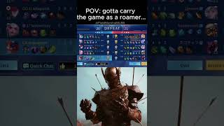 would you rather carry or tilt? #mobilelegends #mlbbmeme #franco