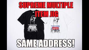 SUPREME MULTIPLE ITEM JIG! BOX LOGO JIG (COP 2 OF THE SAME ITEM)