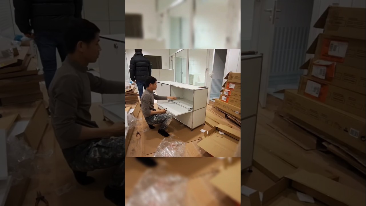 clinic cabinet installation(decorate)