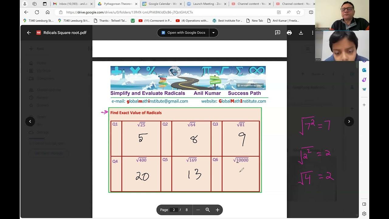 Evaluate Square Root Of Numbers Including 324 With Nirvan In Grade 5 evaluate-square-root-of-numbers-including-324-with-nirvan-in-grade-5