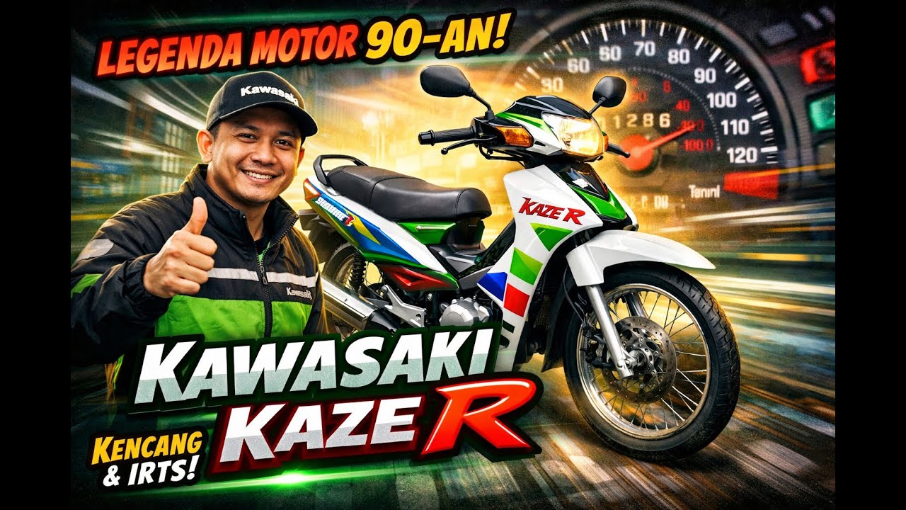 KENAPA KAWASAKI KAZE R PUNYA TENAGA BESAR?