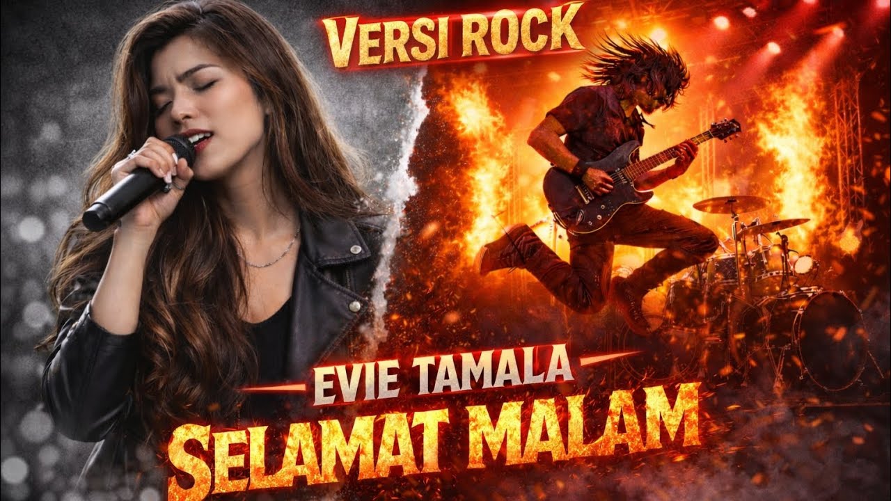 EVIE TAMALA _ SELAMAT MALAM VERSI ROCK by rockmini #coverrockindonesia 