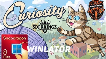 Curiosity Winlator Emulator OnePlus 13 Snapdragon 8 Elite Gameplay High Graphics