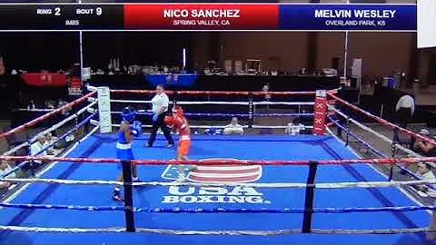 Melvin Wesley vs Nico Sanchez Semi Final National ...