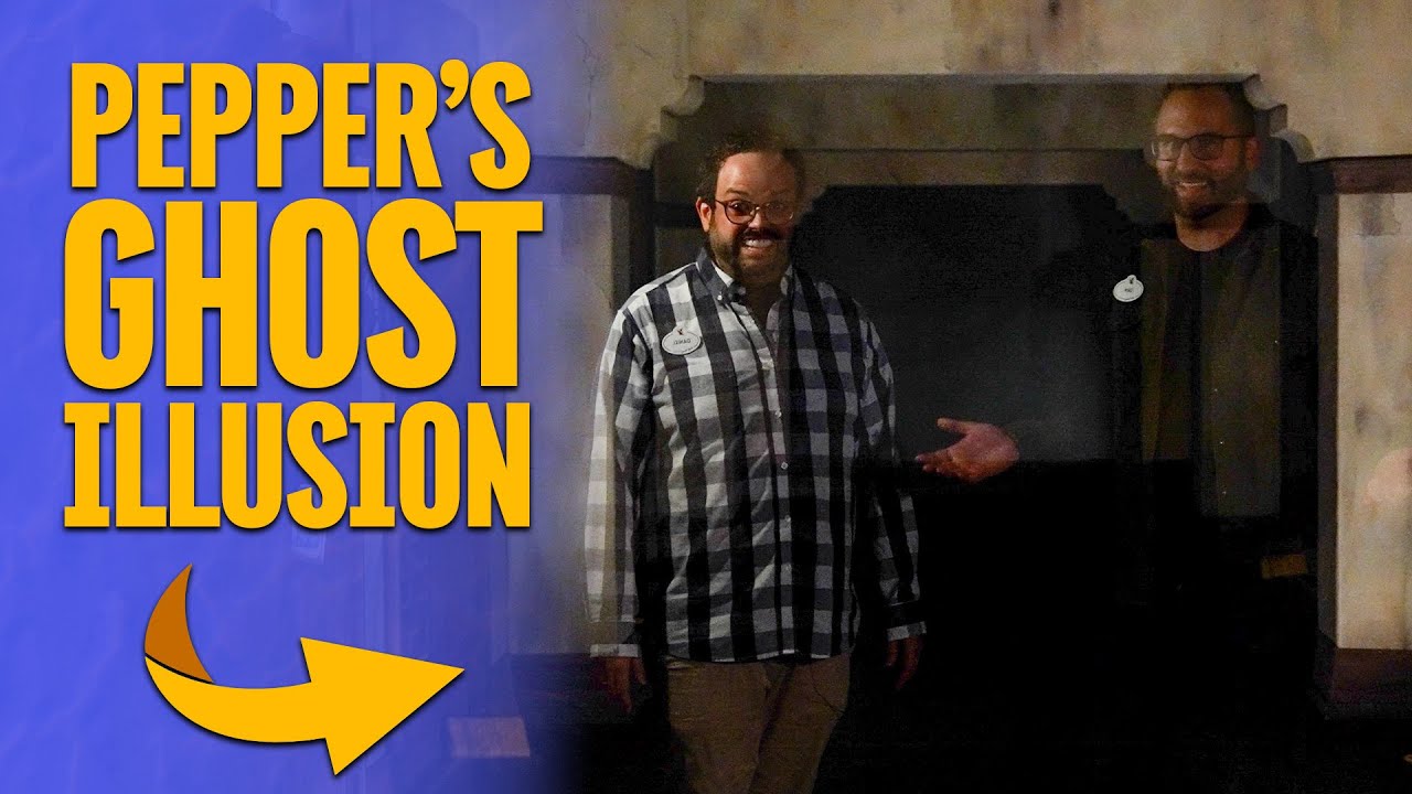Pepper's Ghost from Haunted Mansion to Test Track | Great Moments in Imagineering